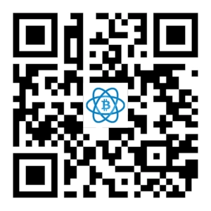 Bitcoin donation QR code
